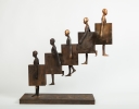 Bronce and steel<br>Measures: 22x88x80 cm<br>Series: 12 units.